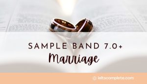 Bài mẫu IELTS Writing Task 2 chủ đề Marriage band 7.0+